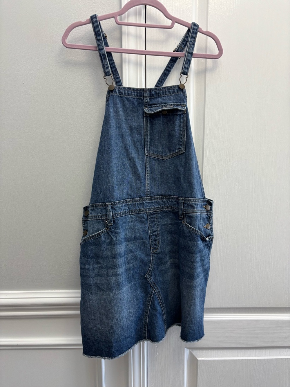 Gap women’s denim overall dress